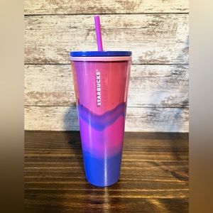 Starbucks Purple and Pink 24 fl oz. Tumbler Brand New